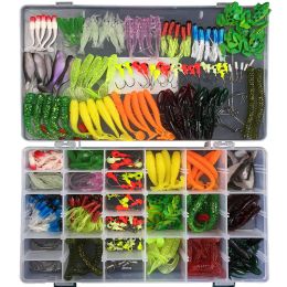 Weihe Lead Hook Bait Set 301 Pieces Of Bionic Bait, Fake Bait, Lure Bait, Soft Insect Bait