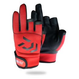 Factory direct sales of new breathable wear-resisting door exposed three fingers fishing gloves fishing sea fishing competitive a hair