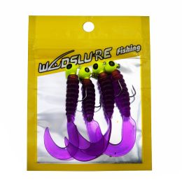 Soft Bait Bionic Fake  Lead Head Hook Fishing Tackle