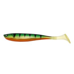 T-tail Soft Fish 13cm Back Notched Rainbow PVC Road Subbait False Bait