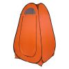 1-2 Person Portable Pop Up Toilet Shower Tent Changing Room Dressing Tent Camping Shelter Orange