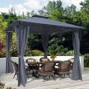 Outdoor Garden Lawn Backyard Patio Gazebo Shading Tent 10x10 In