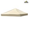 10X10ft EZ Pop Up Canopy Replacement Top/Beige